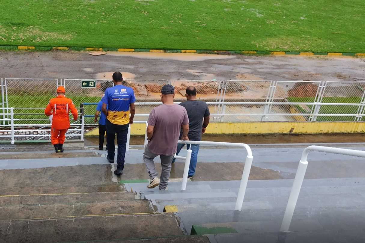 Camacã: Bombeiros fazem vistorias no Estádio Ribeirão e laudos são aprovados para jogos do campeonato baiano